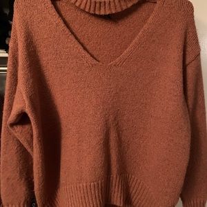 V-neck sweater